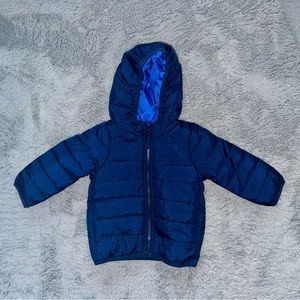 Carter’s Baby Boys Navy Light Puffer Jacket - 18 Months